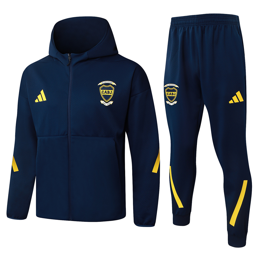 AAA Quality Boca Juniors 25/26 Hoodie Tracksuit - Dark Blue